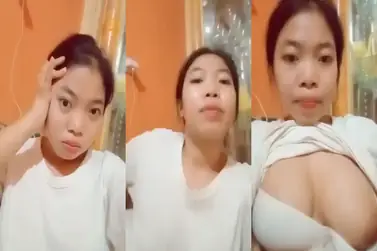 Gadis Semok Cantik Pasrah Goyang Kasur Bareng Pacar poster