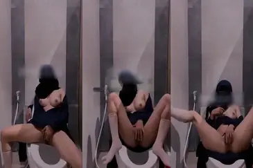 Bokep Jilbab Binal Colmek Toilet Mall Hot poster